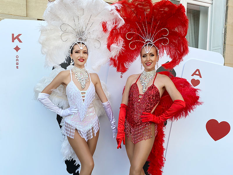 Hôtesses pour soirée événementielle thème Casino
