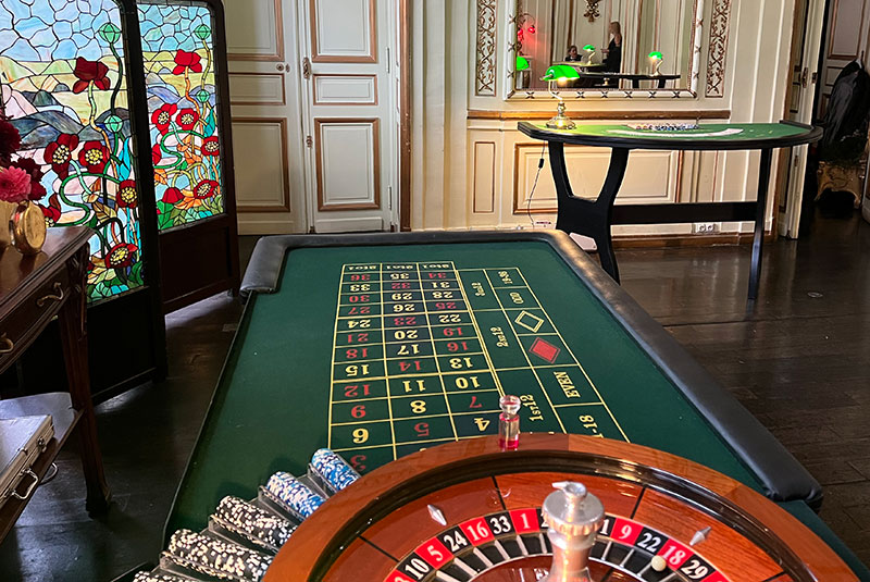 Animation Casino chez Maxim's Paris pour mariage