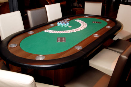 table de poker animation