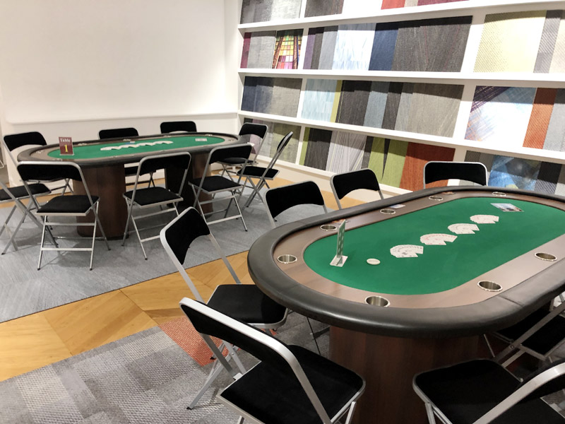 Soiree Poker société Milliken à Paris