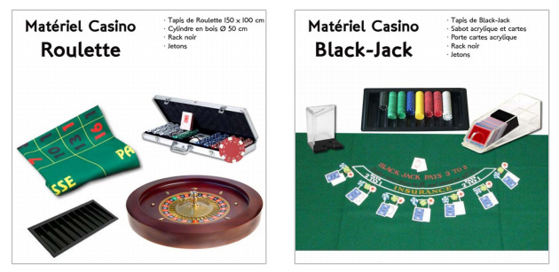 Location Kit jeux Casino 75, 78, 91, 92, 93, 94