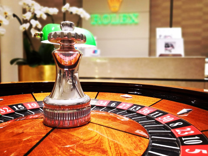 Roulette casino animation pour Rolex