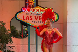 soirée casino hôtesse Showgirl Vegas