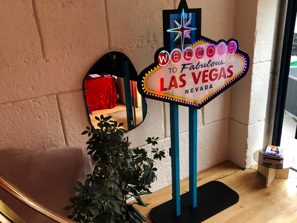Enseigne Neon Welcome Las Vegas